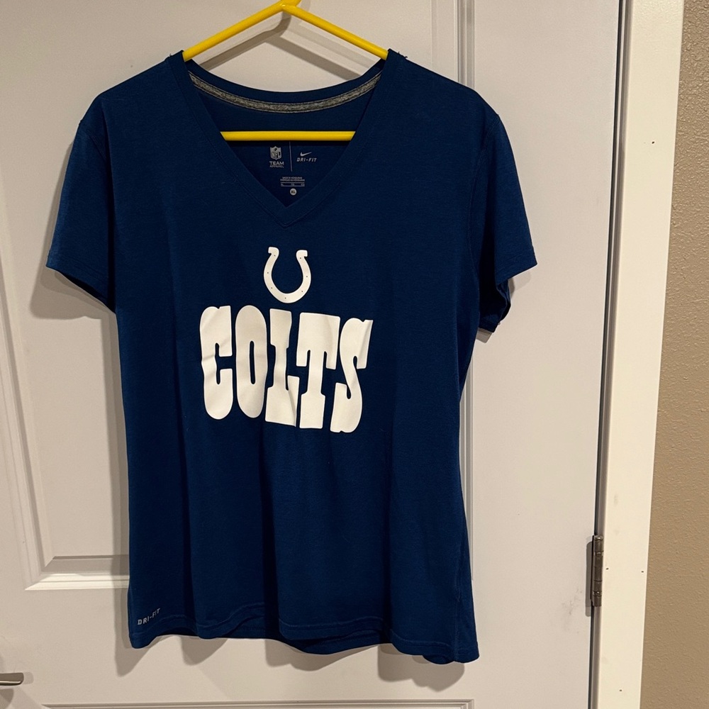 Nike Blue Colts Short Sleeve Tee
